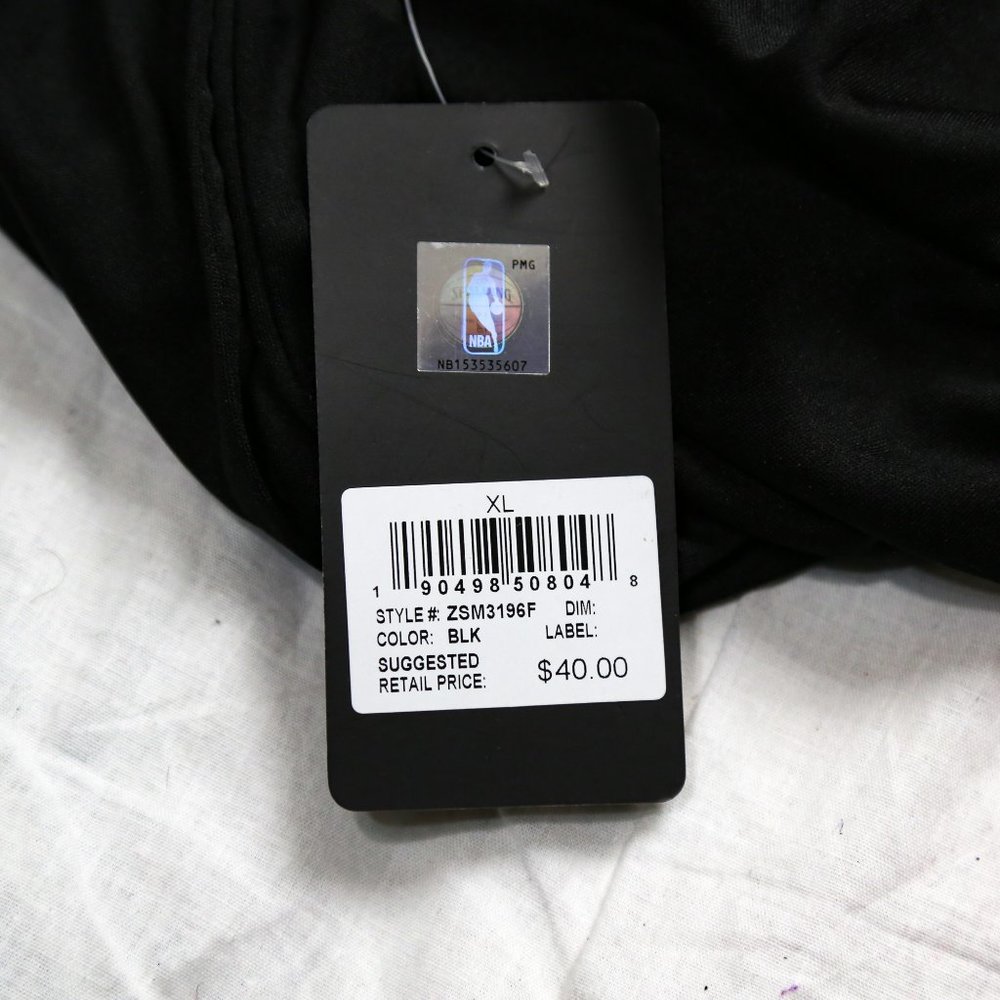 NBA Basketball Shorts Woven Active Black Red XL - Picture 6 of 6